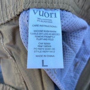 Vuori Mens Joggers NWOT